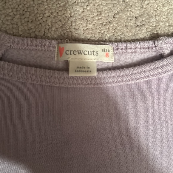 Crew cuts j crew size 8. Lavender. Never worn. So cute. So soft. Girls J crew - Picture 2 of 2